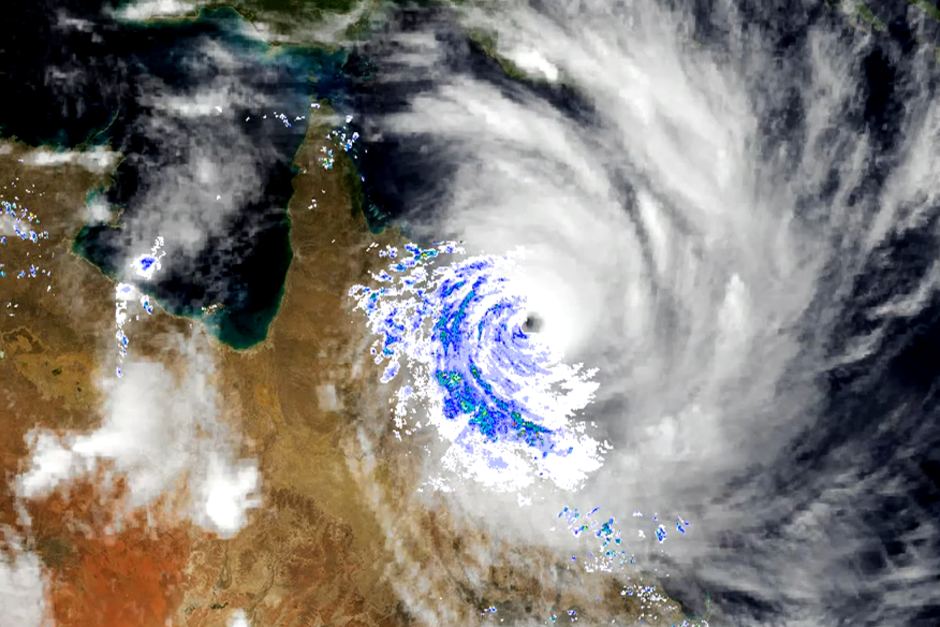 Il Ciclone Yasi sulle coste nord-orientali dell'Australia