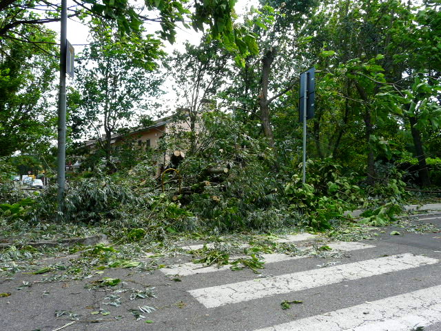 La tempesta di Marino di Sabato 6 Giugno 2009