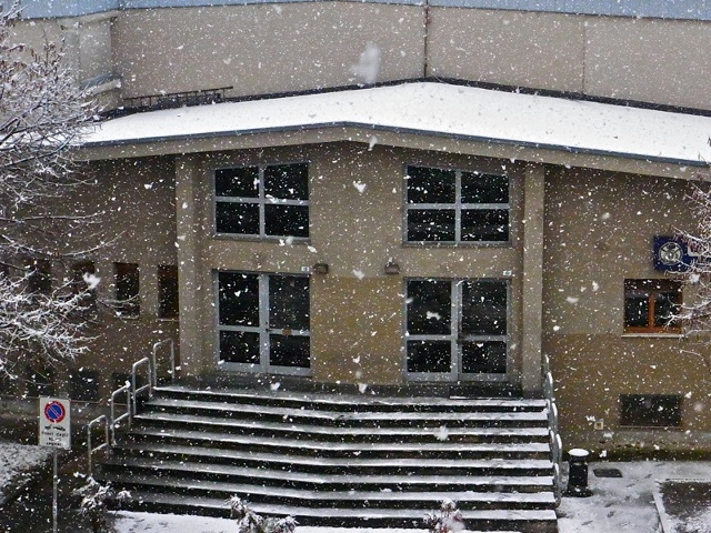 La prima neve dell'Inverno 2010/2011 a Pavia: 26 Novembre 2010 con 3.0cm
