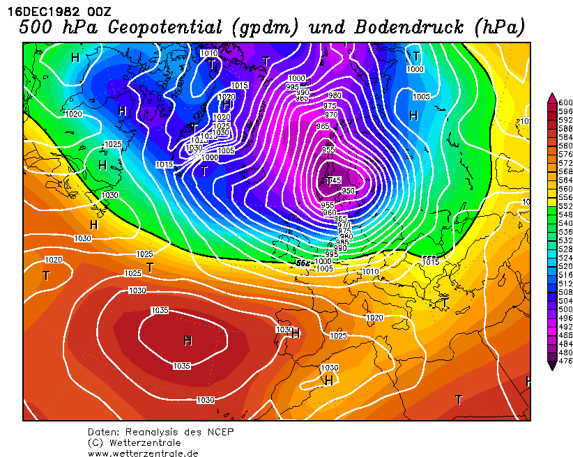 La stagione invernale 1982/1983: Vortice Polare a palla, nessuna emozione nevosa sul Mediterraneo